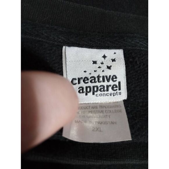 Creative Apparel Shirt Ladies 2x Missouri Tigers Sweatshirt Black Gold‎ College - Picture 4 of 6